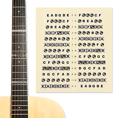 Aluba 指板シール 音階シール ギター コード シール 目印 指板 練習 ギター初心者の方に最適 貼って がせるシールタイプ タイプa S 2617 Sekiストア 通販 Yahoo ショッピング