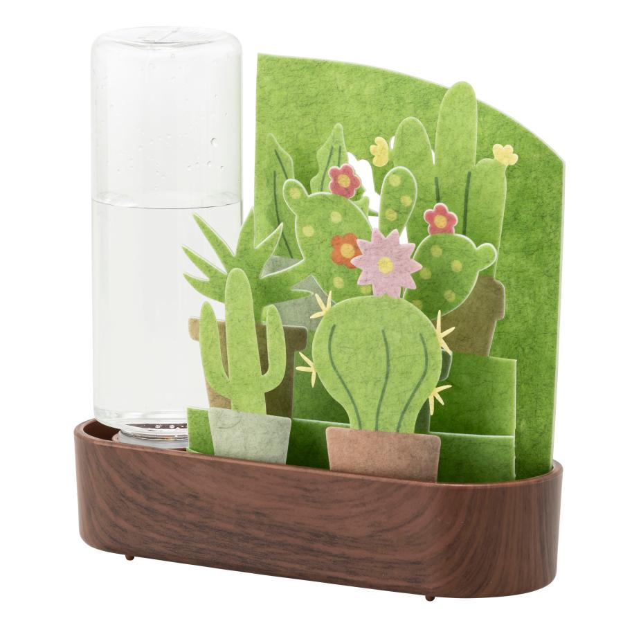 セキスイ自然気化式ECO加湿器うるおい サボテン ULW-TN-GR