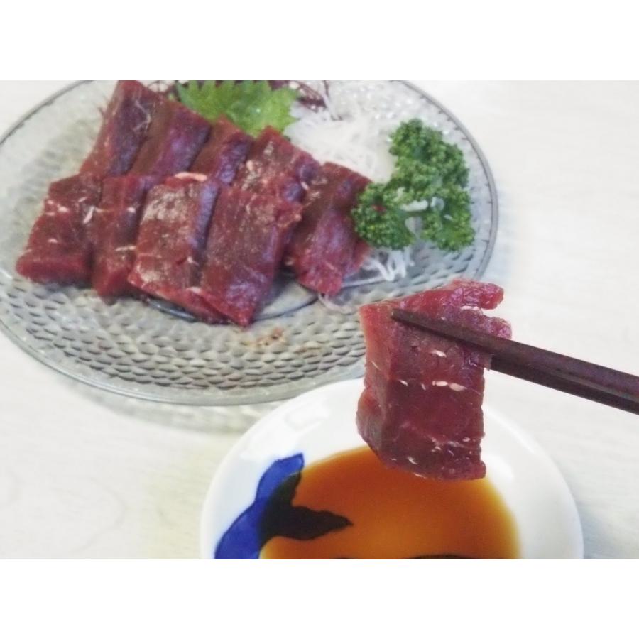 くじら肉 熟成 赤肉 500g 国産 クジラ肉 お 刺身 北西太平洋｜sekitarokujirapro｜04