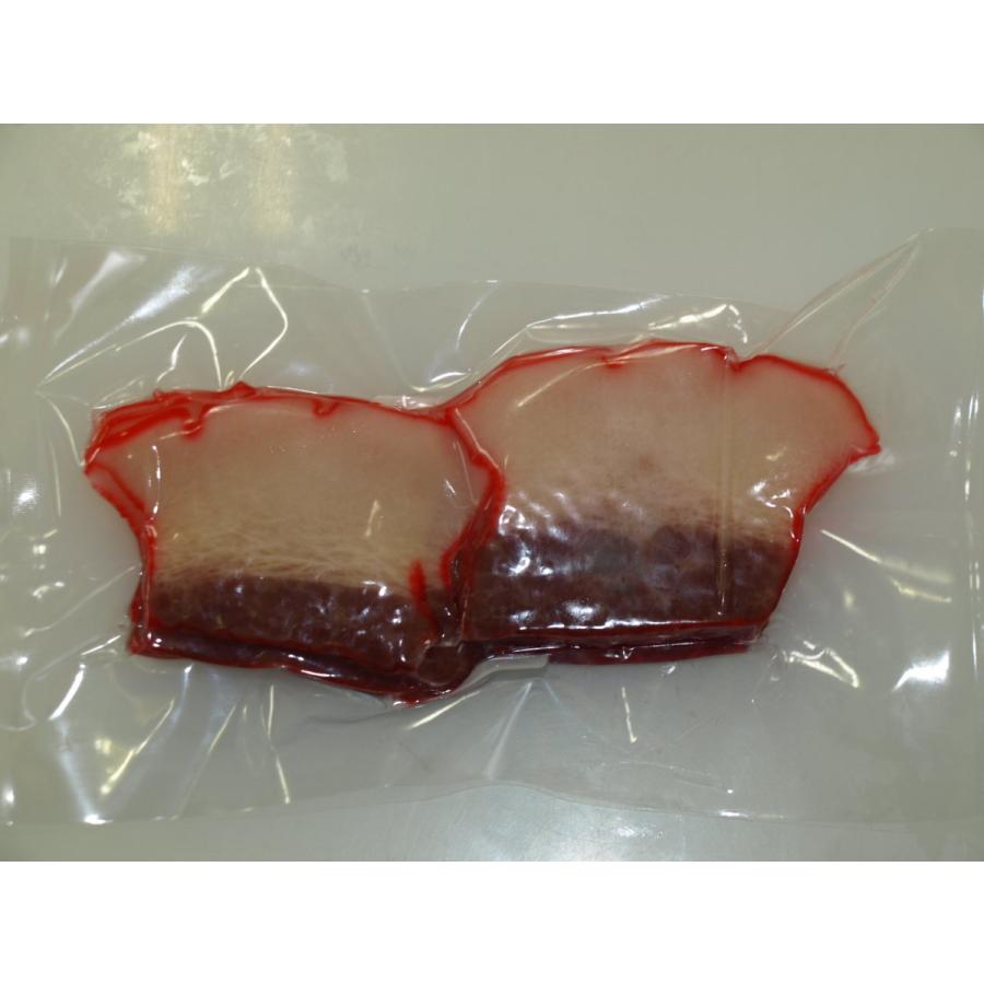 【高級希少】すし用畝須ベーコン100g 肉付 国産ミンククジラ(南極海)|sekitarokujirapro|03