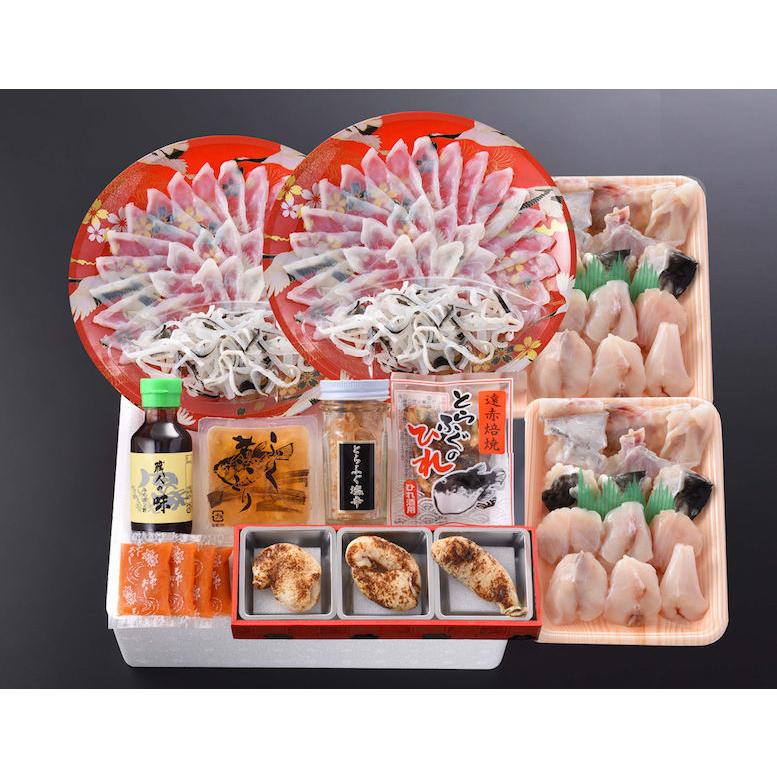 ふぐ 冬 ギフト 鍋 開運招福　七ふく神セット 4人前 送料無料 海鮮 御祝 グルメ | 関とら本店 | 01