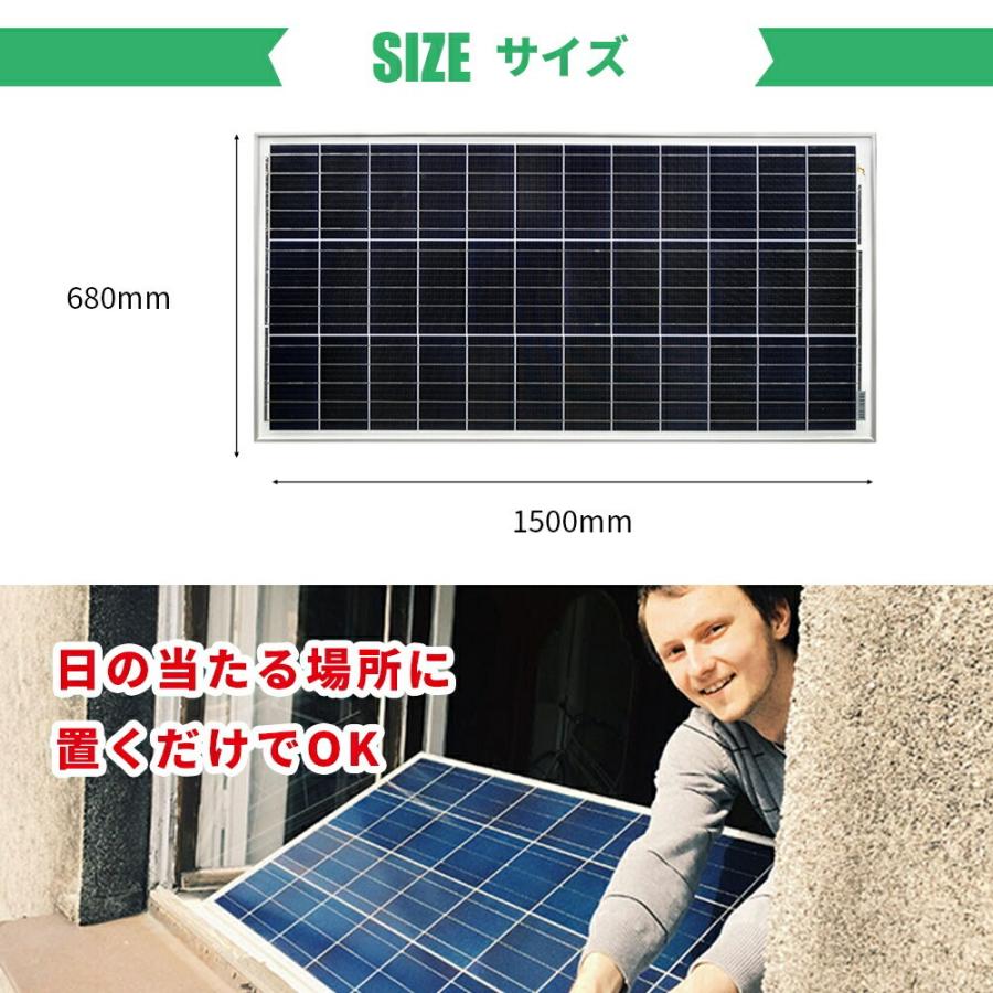 プラグインソーラー DIY2【じぶんち発電】コンセントに差して 発電 2050ソーラー 800wセット 200w×4枚 架台セット｜sekiya2020｜12