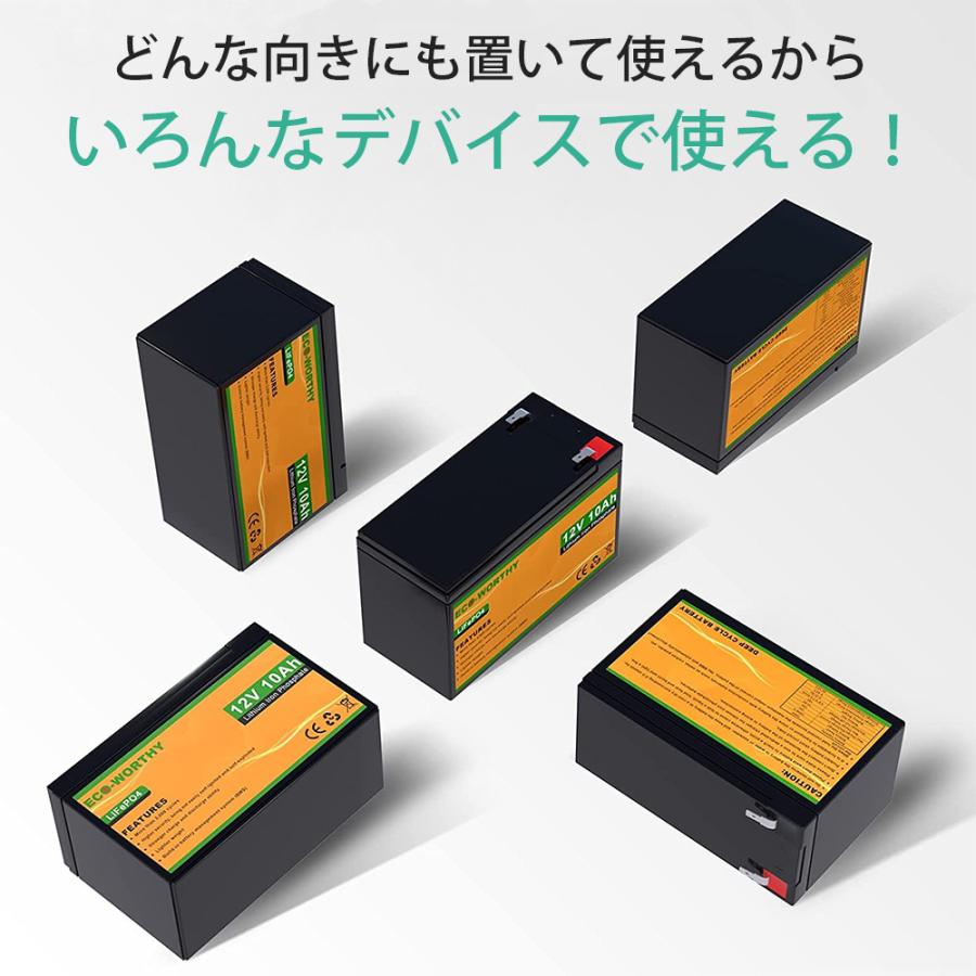 3000回使える 10AH リチウムイオンバッテリー 12V 128Wh バッテリー