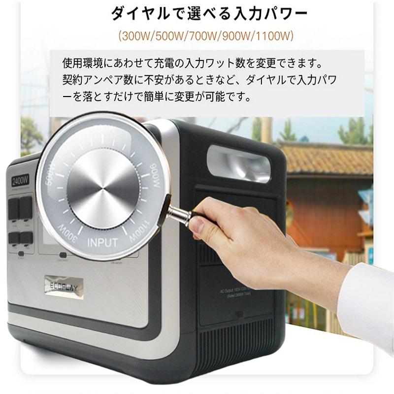 コンセントに差して発電 かんたん節電ソーラー付 ポータブル電源 コンセントに差して発電 かんたん節電ソーラー付 ポータブル電源