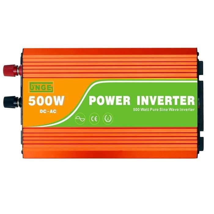 インバーター 12V AC 500W 純正弦波 100V 保護機能 スマート インバーター 12V AC 500W 純正弦波 100V 保護機能 スマート