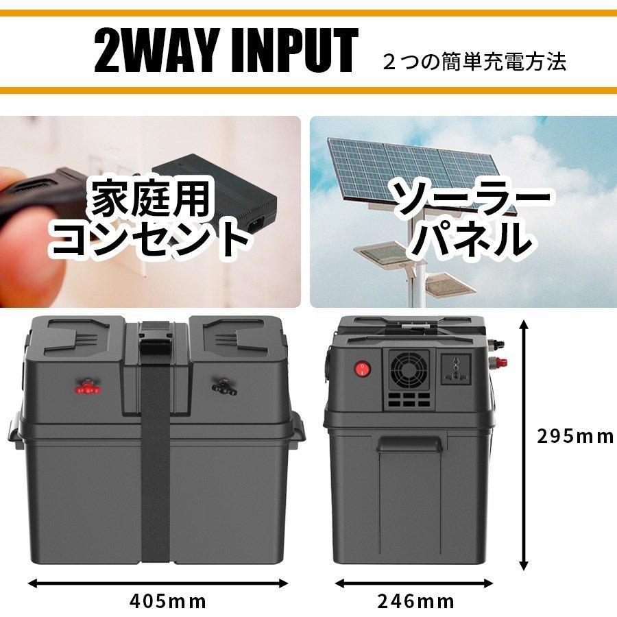 ポータブル電源キット用バッテリーボックス 最大1200Wh対応 ポータブル電源キット用バッテリーボックス 最大1200Wh対応