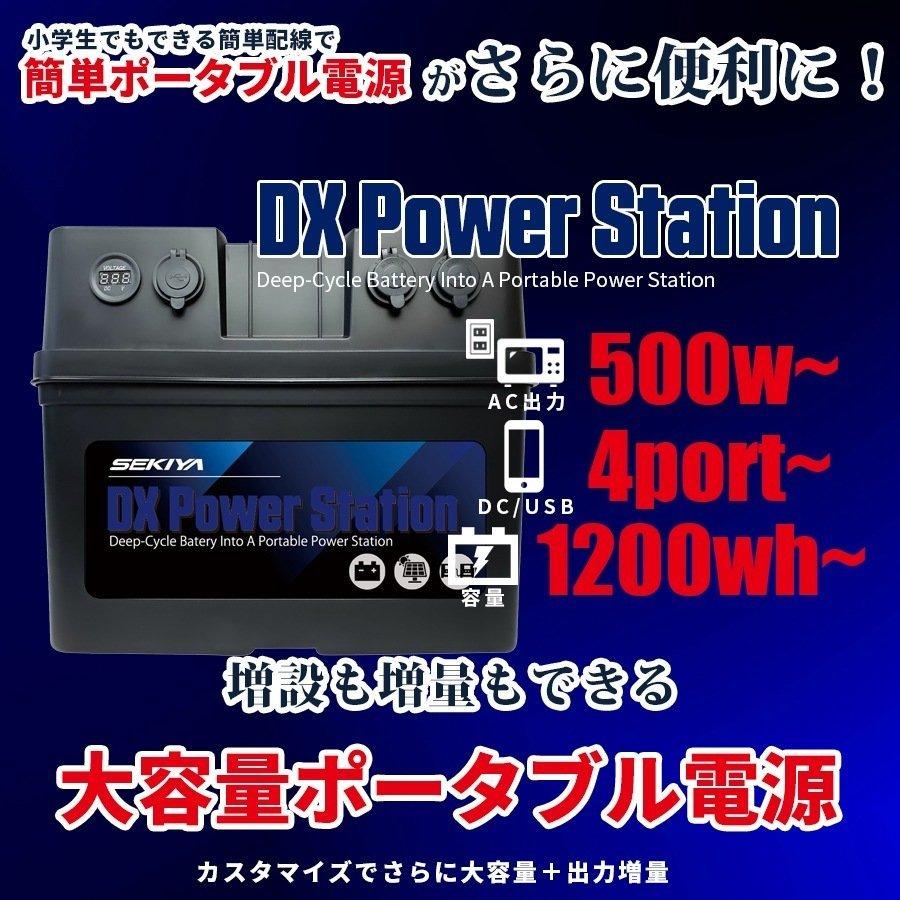 最新型 小学生でもできる簡単配線 ポータブル電源キット 大容量 出力 選べる 1200Wh〜 500w出力 ソーラーパネル セット MPPT ACコンセント｜sekiyaeco｜02