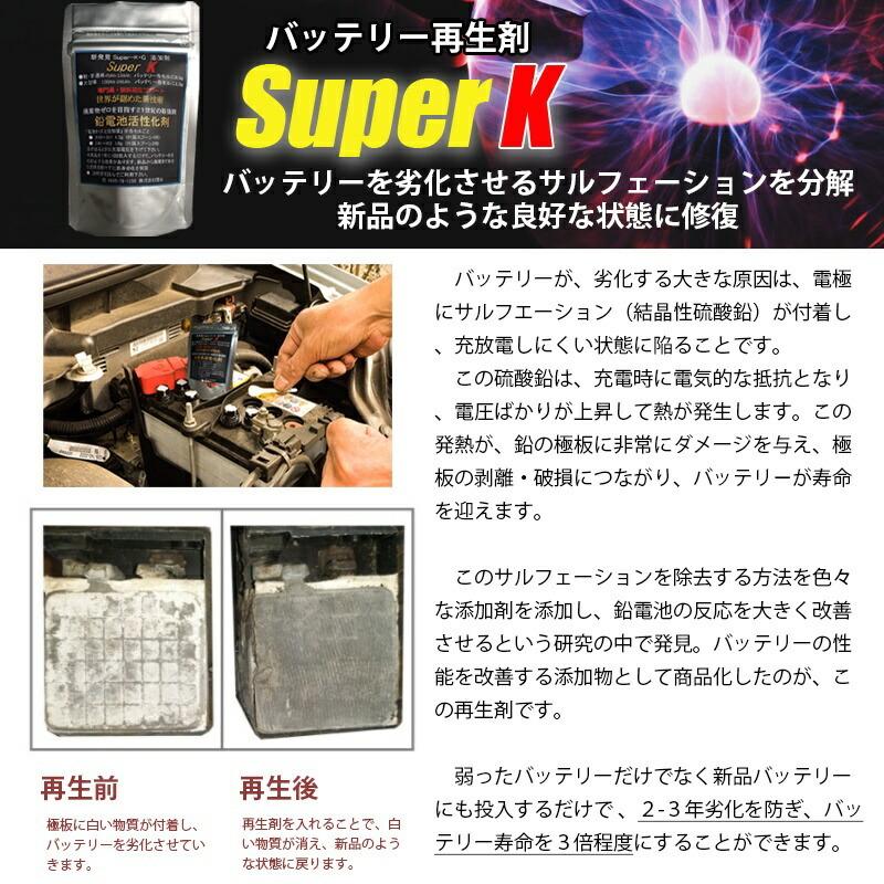 バッテリー再生セット バイク用 （バッテリー再生剤20g+再生充電器14.6