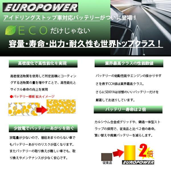 寿命２倍 驚きの長寿命バッテリー 95d23l Q 85 アイドリングストップ車 環境に優しい Europower 95d23l 寒冷地対応 Euro Idling Q 85 セキヤショップ店 通販 Yahoo ショッピング