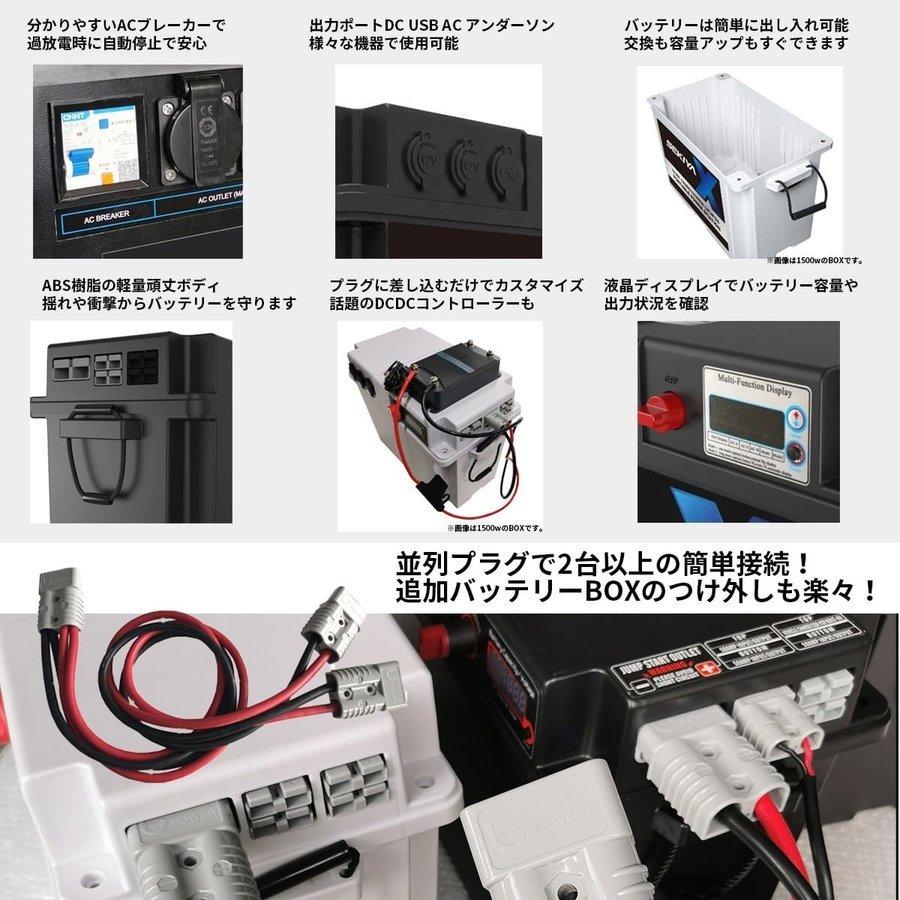 ポータブル電源 3072Wh 出力2000W MPPTソーラーチャージャー ポータブル電源 3072Wh 出力2000W MPPTソーラーチャージャー