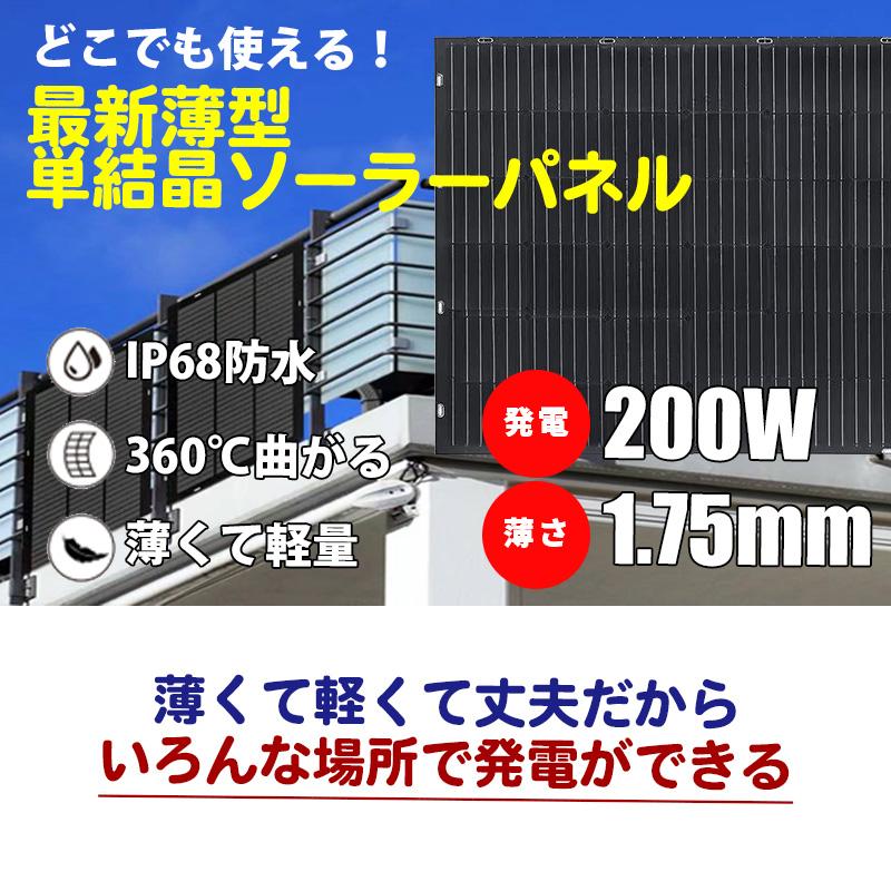 プラグインソーラー 400W 蓄電池1200wh~5000whセット (ETFE プラグインソーラー 400W 蓄電池1200wh~5000whセット (ETFE