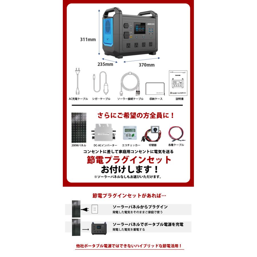 ポータブル電源 1536Wh プラグインセット付 TB1600 コンセント ポータブル電源 1536Wh プラグインセット付 TB1600 コンセント