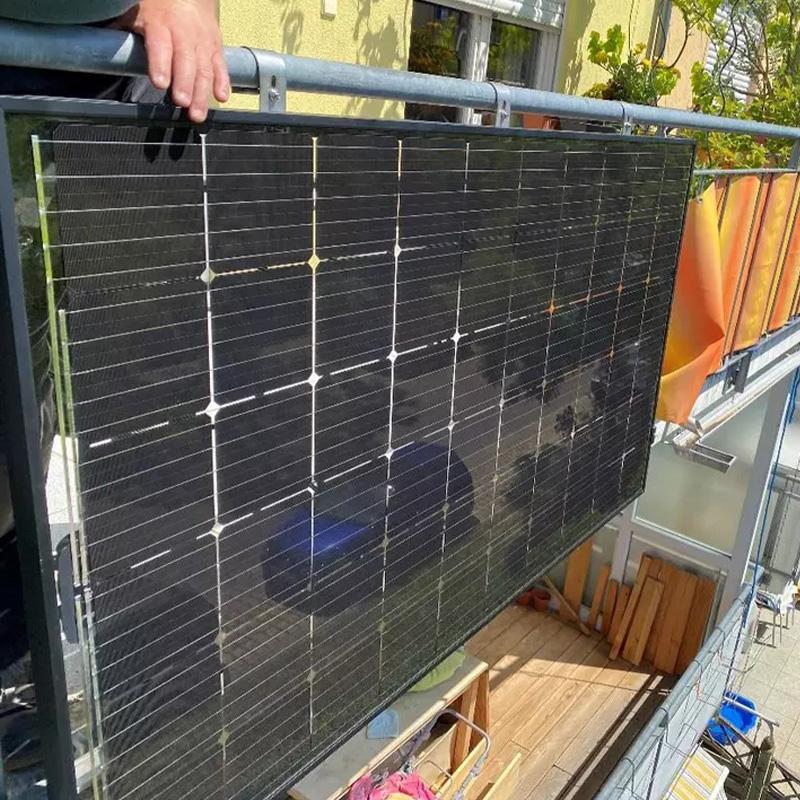 ソーラーパネル用 ベランダ用フック型架台 手すり引掛けタイプ
