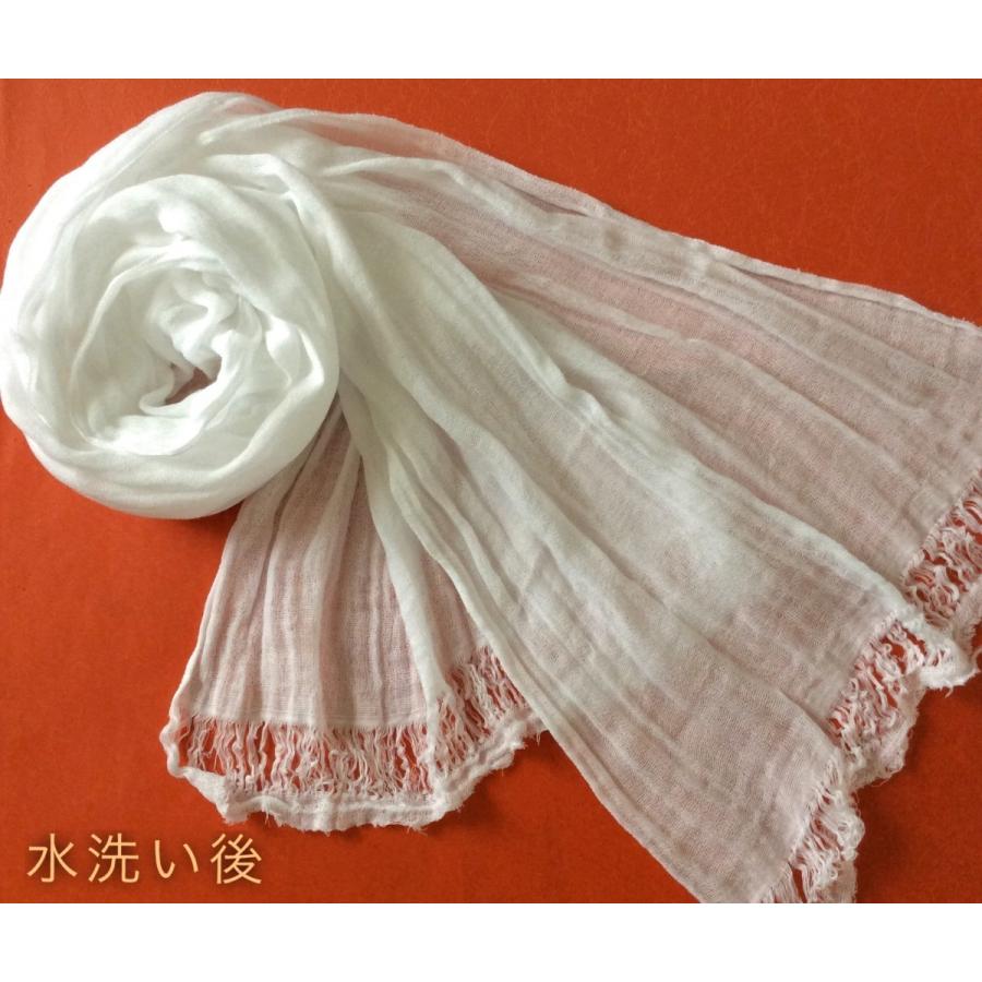 染色用 知多木綿 ダブルガーゼ大判ストール 10枚入り 和晒 男女兼用