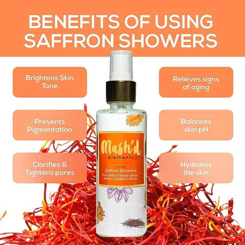 マッシュド エレメンツ サフラン （クンクマディ） ウォーター 100ml Mash'd elements' Luxurious Steam