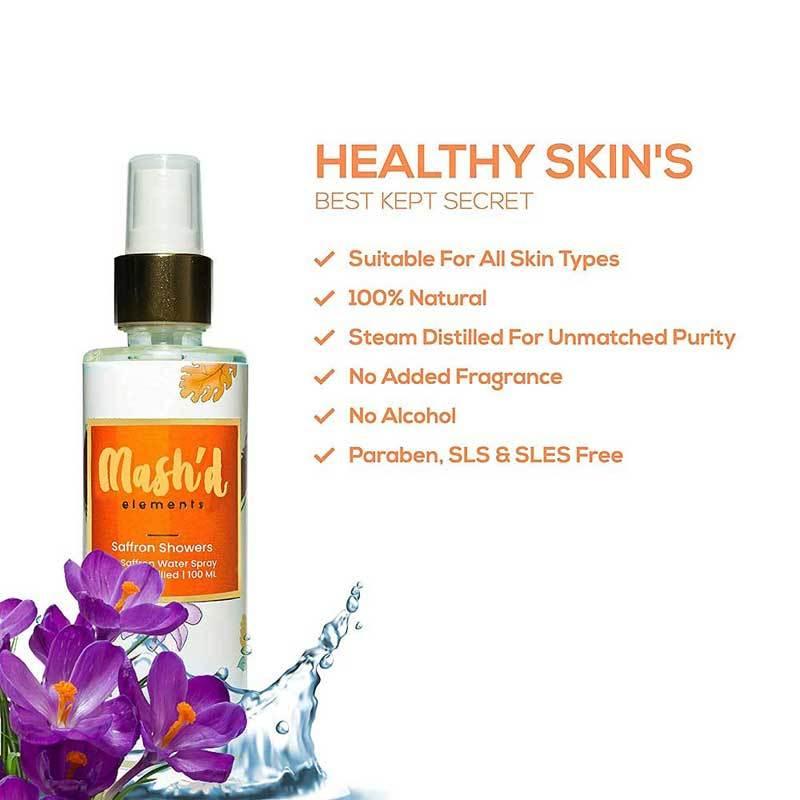 マッシュド エレメンツ サフラン （クンクマディ） ウォーター 100ml Mash'd elements' Luxurious Steam