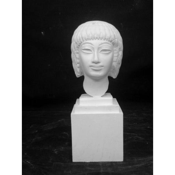 Ａ−３７５　古代エジプト男子首像