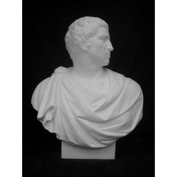 ブールタス　石膏像 K-108 ブルータス胸像 | きょうの石膏像