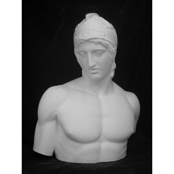 マルス 胸像 石膏像【受渡予定者決】