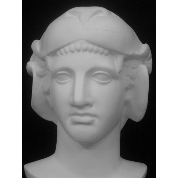 K−135 獅子冠女神胸像（ヘラクレス） : 石膏像ドットコム - 通販