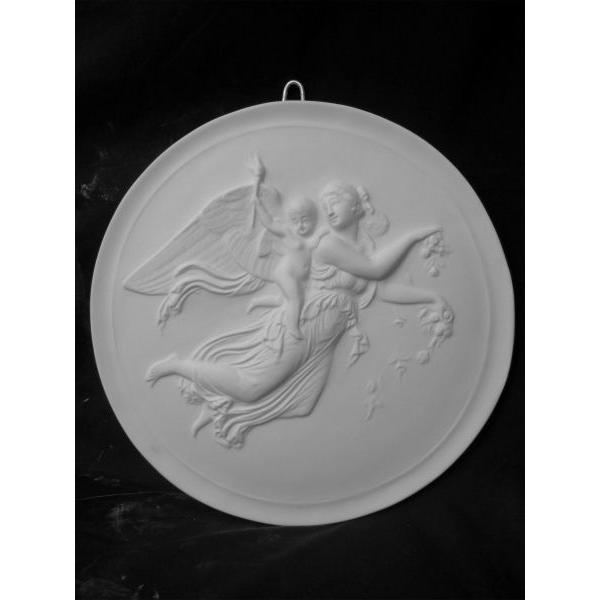 Ｌ−６１２ 天女浮彫り（Ａ・昼） 彫刻-美術、工芸品