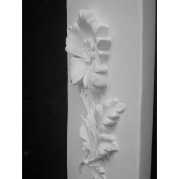 L−665 花レリーフ : 石膏像ドットコム - 通販 - Yahoo