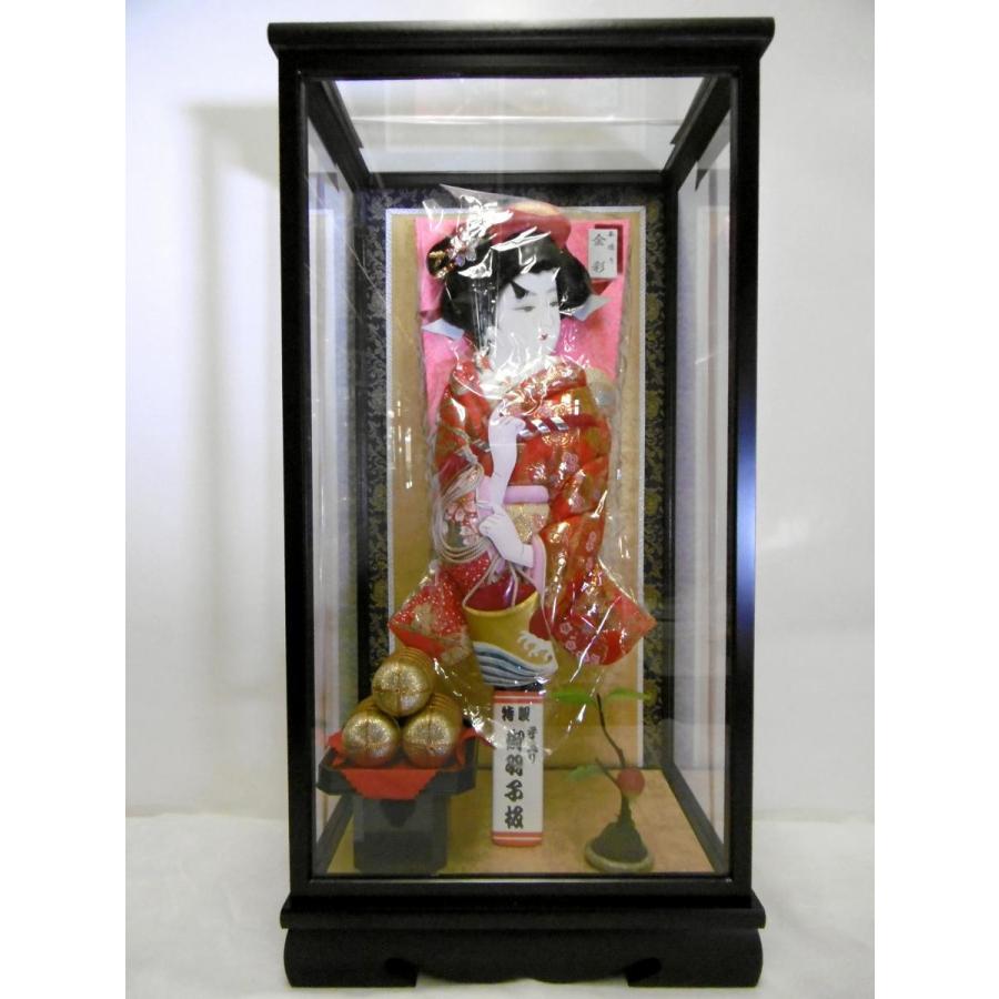 振袖 彩 木目込羽子板 香 １６号TR（横幅２９ｃｍ・奥行２２ｃｍ・高さ５８ｃｍ）