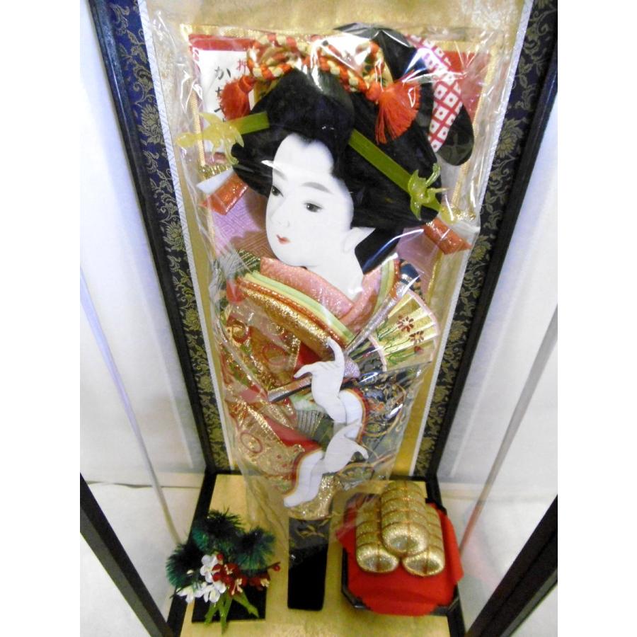輝 道成寺 押絵羽子板 香 16号AT（横幅29cm・奥行22cm・高さ