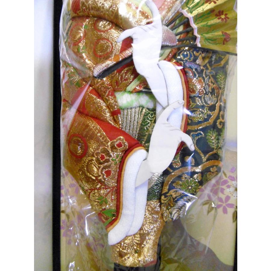 輝 道成寺 押絵羽子板 彩苑 桜 16号（横幅32cm・奥行29cm