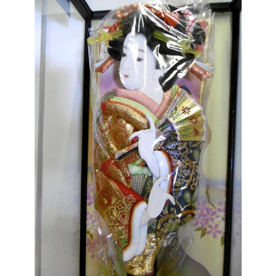 輝 道成寺 押絵羽子板 彩苑 桜 16号（横幅32cm・奥行29cm