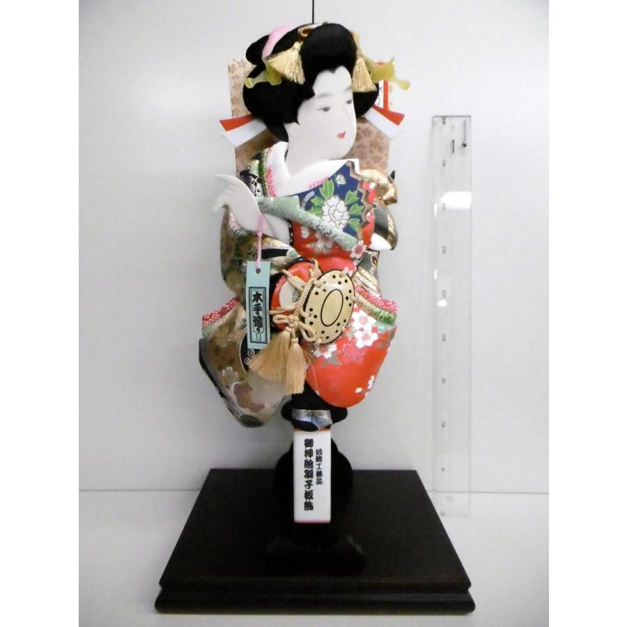 羽子板立飾り さくら金彩振袖１５号 （横幅２６ｃｍ・奥行２０ｃｍ・高さ４９ｃｍ位） ☆女の子の初正月のお祝いに！ガラスケースでもお飾り頂けます