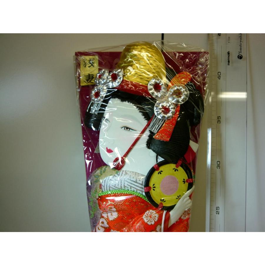 羽子板 単品☆ プレス 14号 浅妻 （高さ42cm） ☆羽根つきにもご