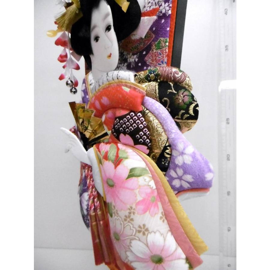 羽子板 単品☆ 友禅 早春１３号（高さ３９ｃｍ＋α） ☆女の子の初正月のお祝いに！ガラスケースや羽子板立と組み合わせてもお飾り頂けます_4