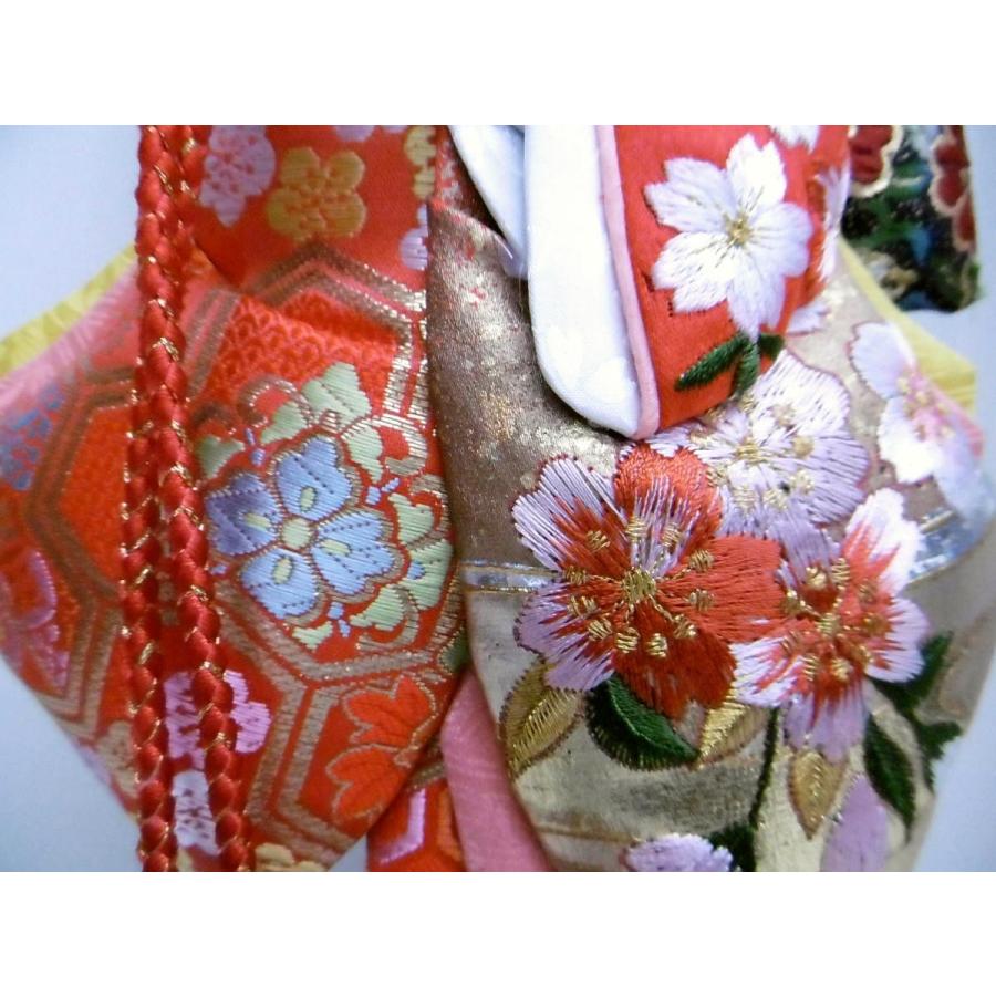 羽子板 単品☆ 金彩刺繍振袖13号（高さ39cm＋α） ☆女の子の初