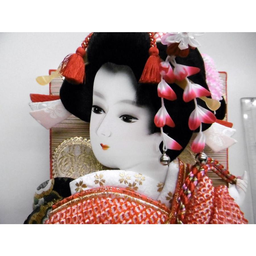 羽子板 単品☆ 総絞り金彩 １６号（高さ４８ｃｍ＋α） ☆女の子の初正月のお祝いに！ガラスケースや羽子板立と組み合わせてもお飾り頂けます_1