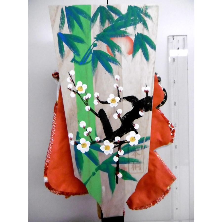 羽子板 単品☆ 総絞り金彩 １６号（高さ４８ｃｍ＋α） ☆女の子の初正月のお祝いに！ガラスケースや羽子板立と組み合わせてもお飾り頂けます_4