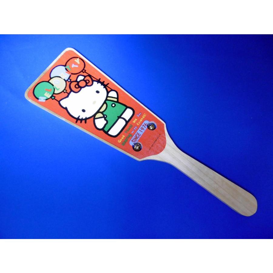 訳あり 【在庫処分品】 羽子板 単品☆ ラッカー 12号 ハローキティふ