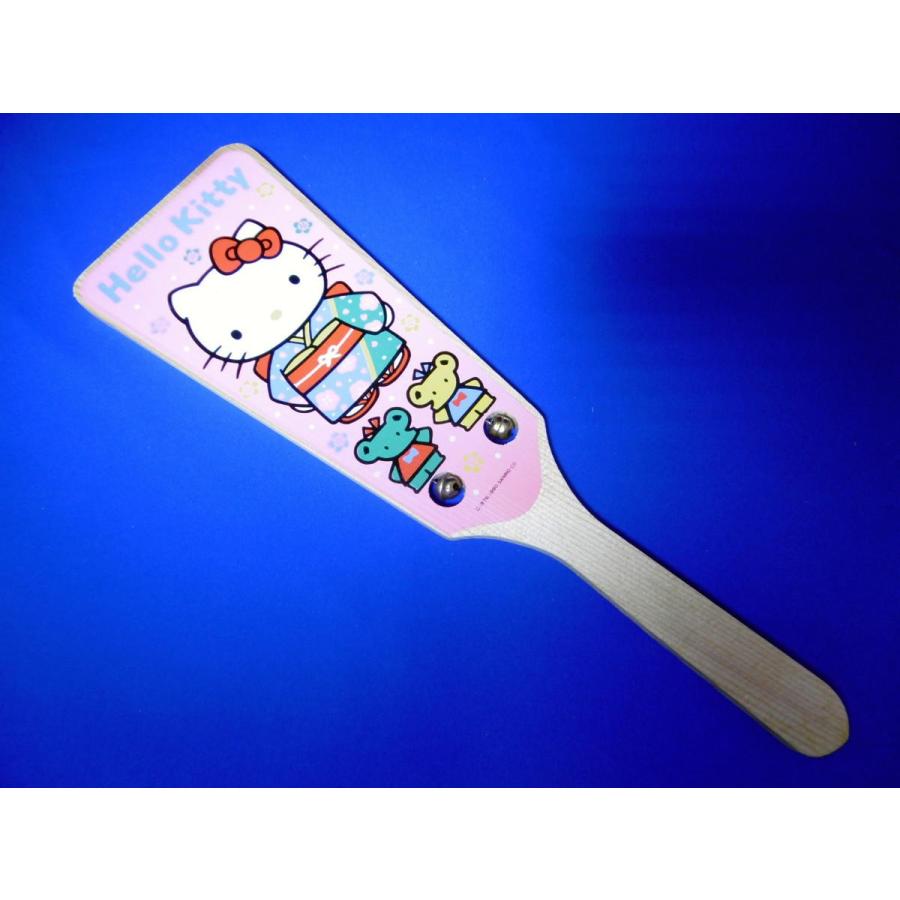 【希少】　キティー　羽子板 訳あり 【在庫処分品】 羽子板 単品☆ ラッカー 12号 ハローキティ