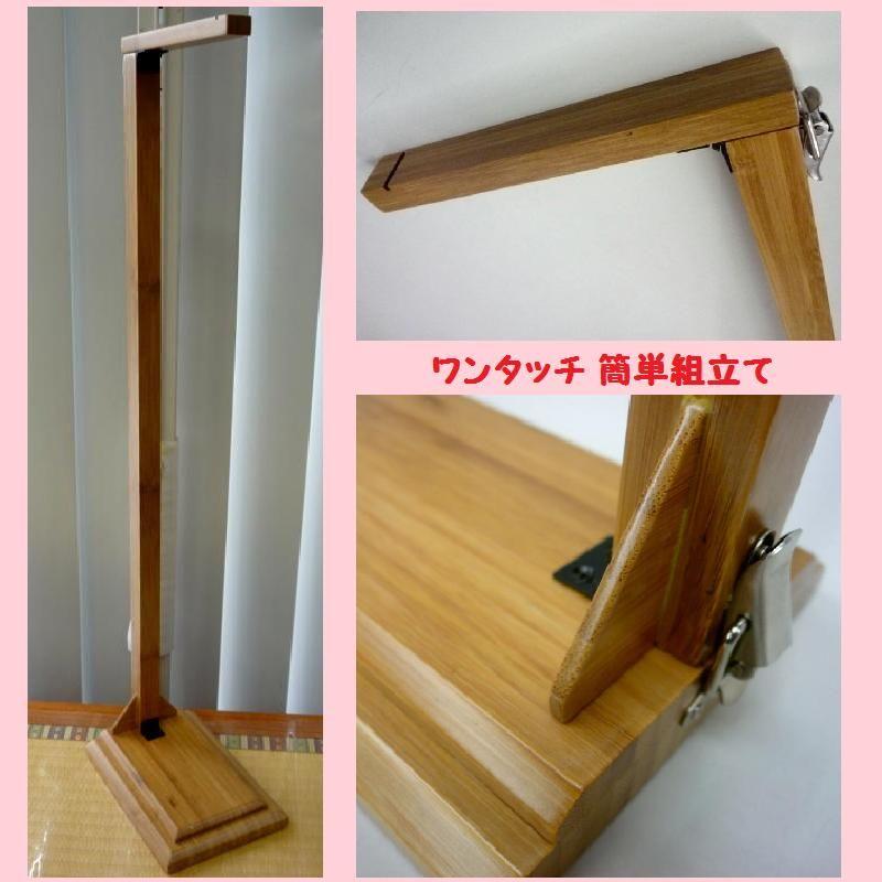 つるし飾り☆つるし2重 極上竹製飾台付☆全高71cm（つるし細工