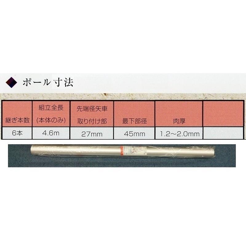 m22　鯉のぼり どこでもスタンド セット 鯉幟 こいのぼり 鯉のぼり用品☆庭園用スタンダードどこでもスタンドセット（掲揚ロープ