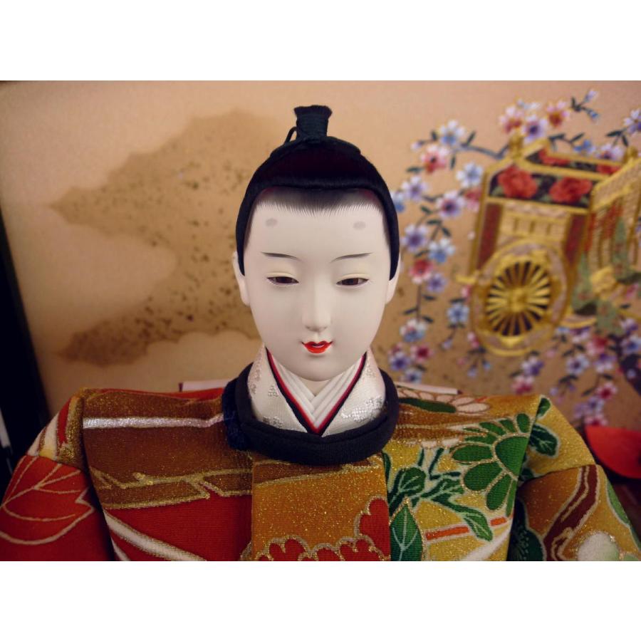 ひな人形☆三段五人飾り E2−35x3☆横幅105*奥行95*高さ