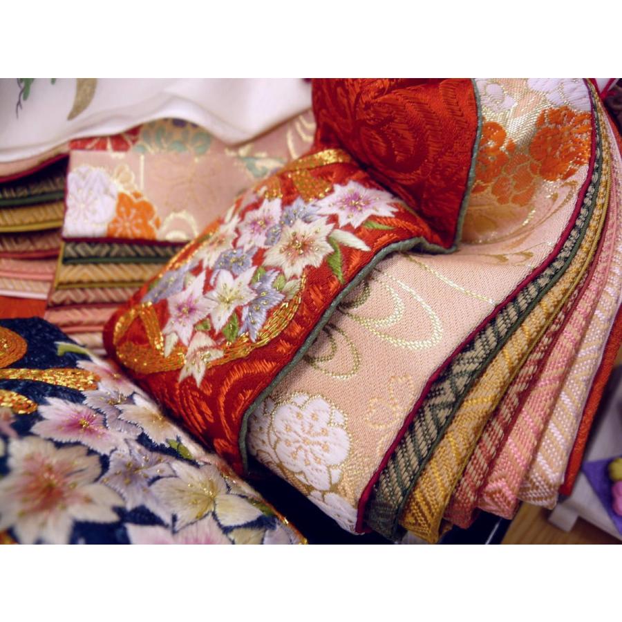 親王飾り OI3C−23☆横幅70*奥行36*高さ34cm☆日本刺繍