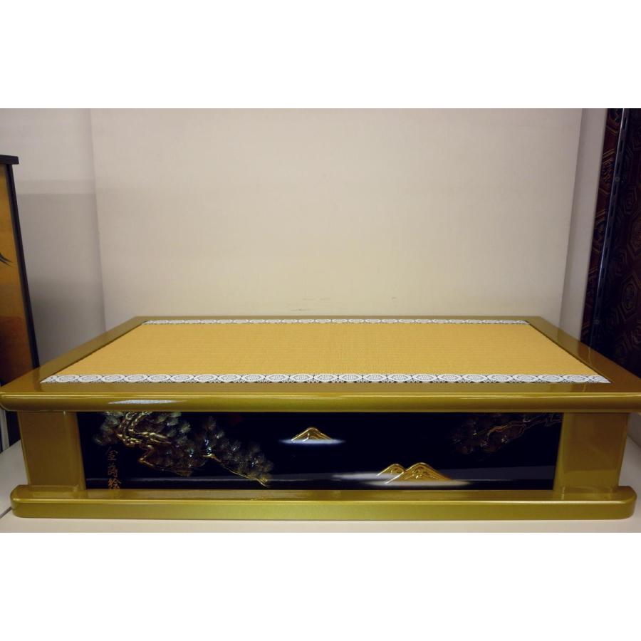 端午の節句☆飾り台単品☆70cm 組み立て式畳台 松遠山(横幅70