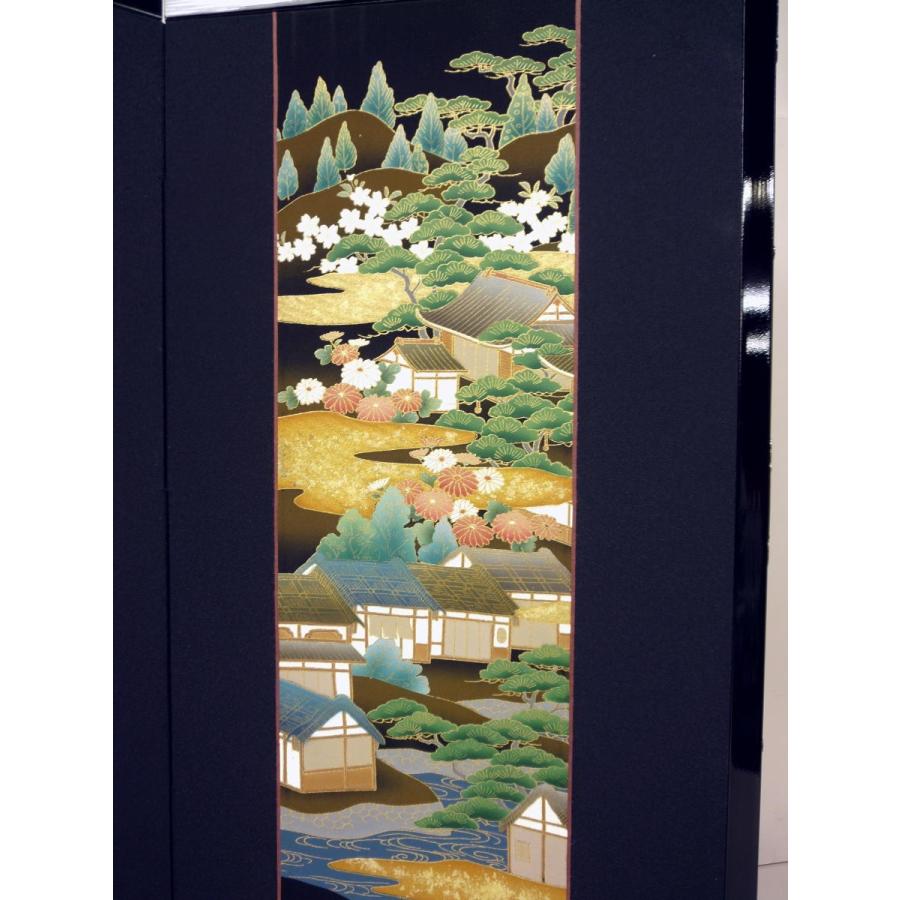 端午の節句☆御屏風単品☆60cm 京物本仕立て二曲屏風 留袖1(高さ