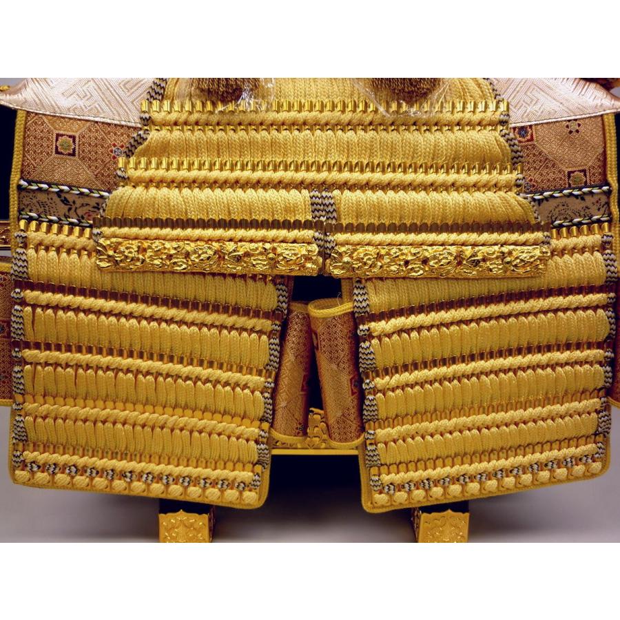 鎧単品☆黄金貫前鍬形8号(横幅43*奥行44*高さ77cm