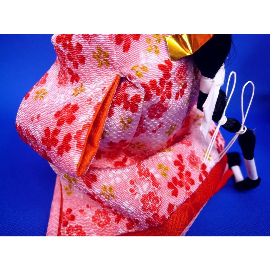 ひな人形3人官女単品☆豆サイズ☆q3c009 柳 2872(小道具付き