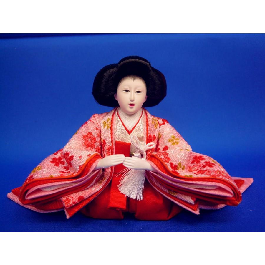 ひな人形3人官女単品☆豆サイズ☆q3c009 柳 2872(小道具付き