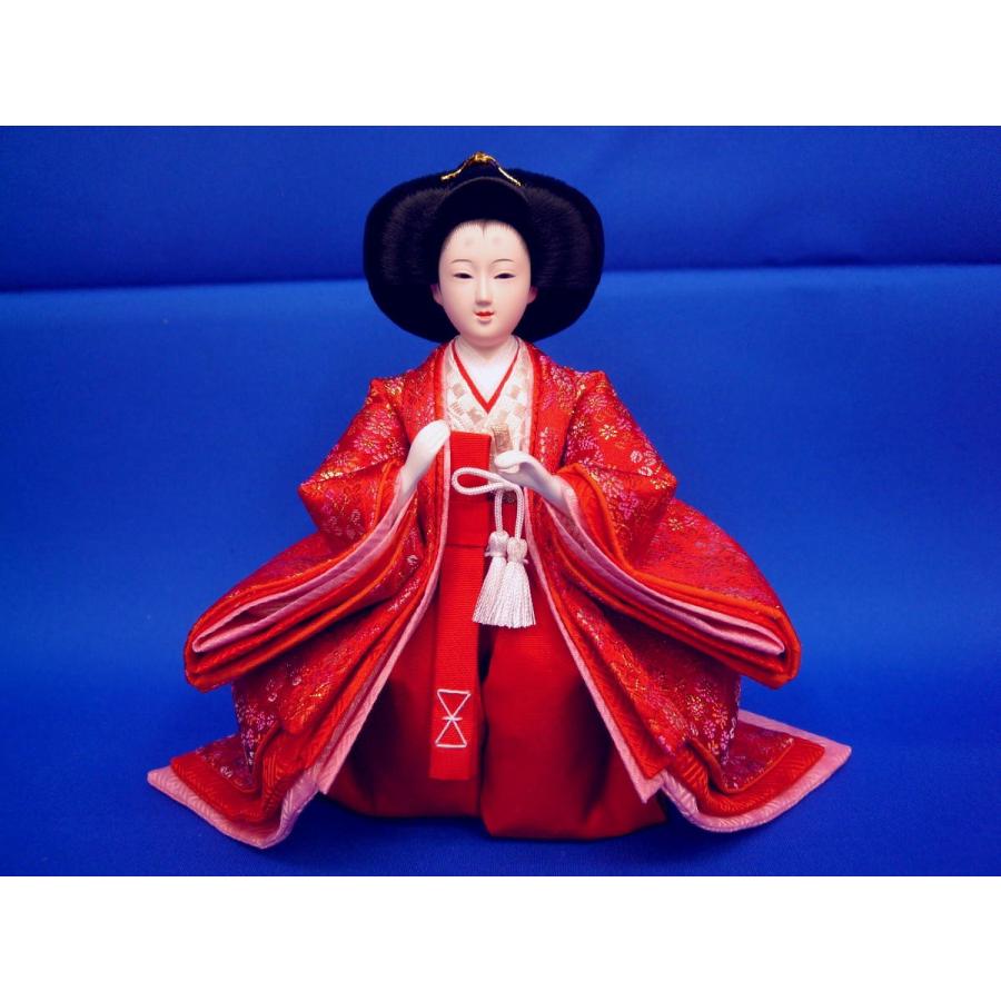 ひな人形3人官女単品☆豆〜極小サイズ☆q3c102 113 物語272(小道具
