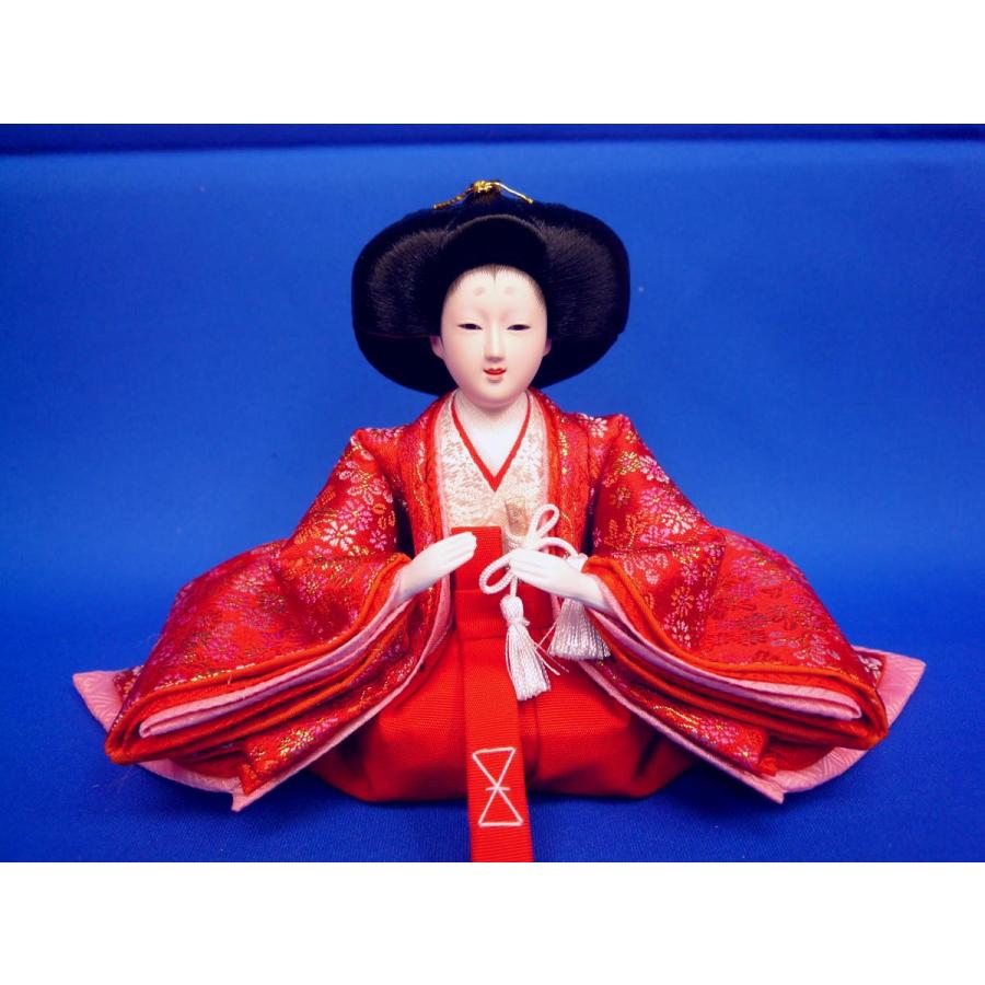 ひな人形3人官女単品☆豆〜極小サイズ☆q3c102 113 物語272(小道具