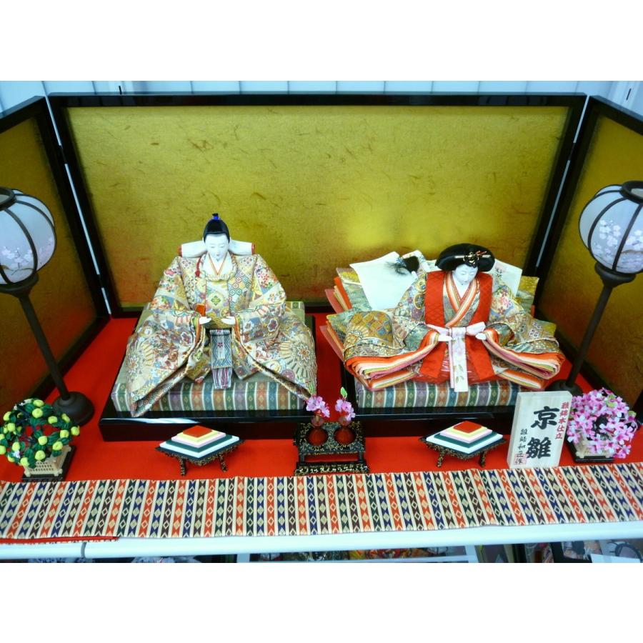 オーダーメイドひな人形≪お守り雛≫セット 大☆七番お誂え雛人形毛氈